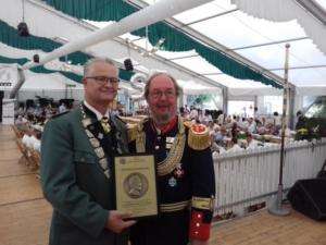 Ehrungen am Schützenfest Sonntag