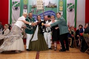 Königspaare der Bruderschaft Dienstag Abend 2017